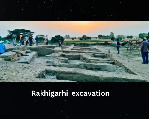 Rakhigarhi excavation