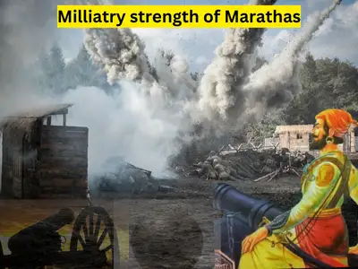 Military strength of the great Shivaji Maharaj